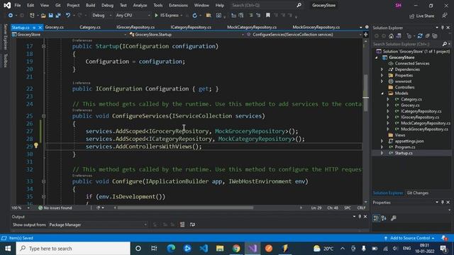 6.ASP.NET Core MVC tutorial - Purpose of Registering Services смотреть онлайн