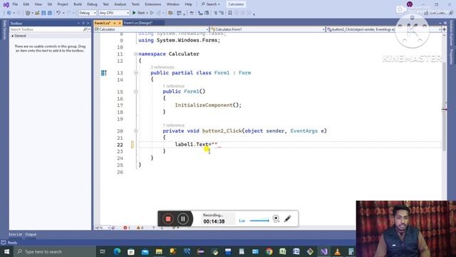 How to create Calculator : C# Windows Forms SIMPLE CALCULATOR |Kashifjavid смотреть онлайн