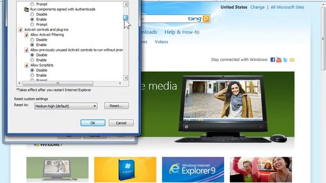 Windows 7 Add ActiveX Controls to the Approved List смотреть онлайн