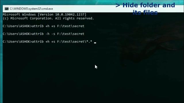 How to hide files and folders in windows 10 PC | file folder kaise hide kare смотреть онлайн