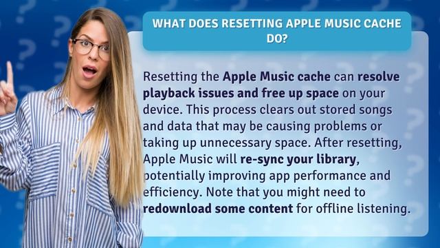 What does resetting Apple Music cache do? смотреть онлайн