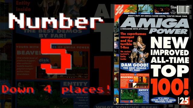 Top 100 Amiga Games | Amiga Power | Issue 25 (1993) | The Top 10 смотреть онлайн