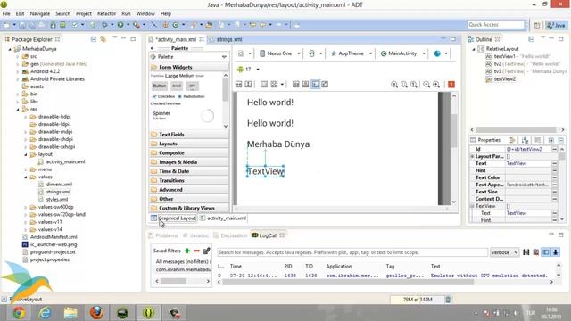 Android Programlama Ders 2 TextView смотреть онлайн