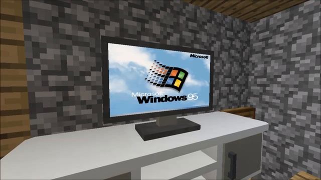Windows 95 Boot Screen in Minecraft? смотреть онлайн