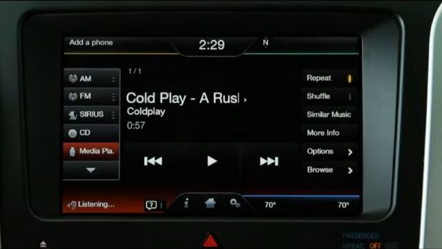 SYNC + MyFord Touch Radio: Media Player (BlackBerry) смотреть онлайн
