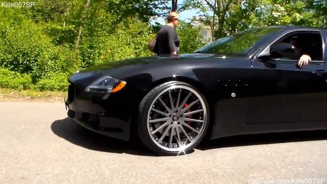 Maserati Quattroporte GTS Lots Of Revs & Sound HD