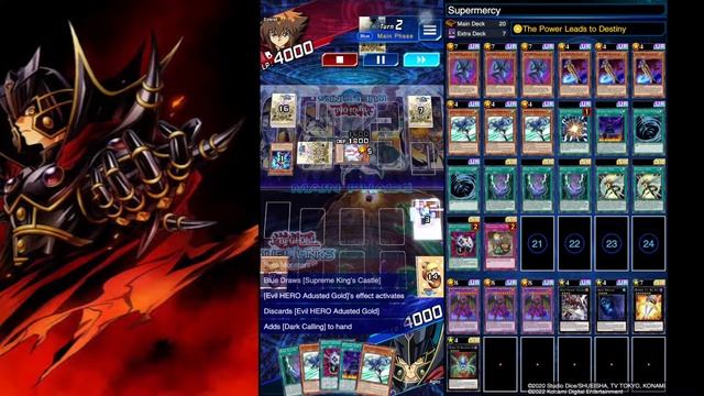 Supreme King Jaden’s Skill, The Power Leads to Destiny - Duel links смотреть онлайн