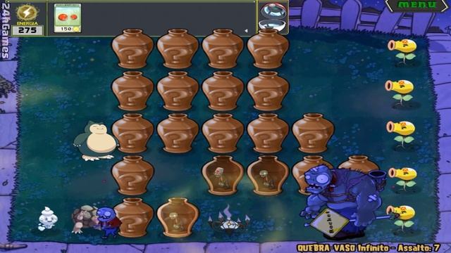 Plants vs Zombies Mod - Vasebreaker Endless Pokémon (PvZ Mod) смотреть онлайн
