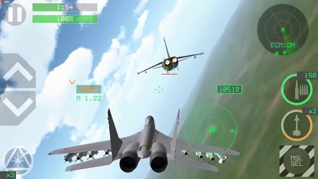 CLASSIC : MiG-35 Fulcrum-F DOGFIGHT WITH LEOPARD смотреть онлайн