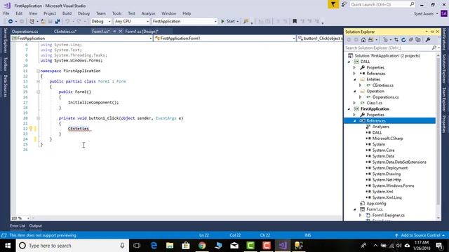 Creating Basic Interface Using Windows From Application Part 2 смотреть онлайн