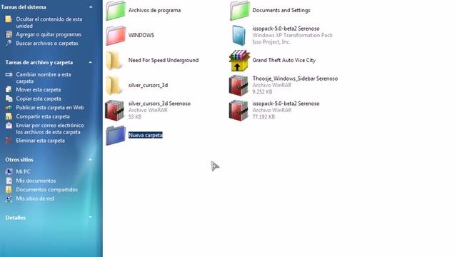 Transforma tu windows xp a win 7.SERENOSO смотреть онлайн