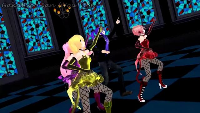 【MMD】Little Apple ♡ [ Luka, Teto, Rin, Gakupo ] + ||Link Models & Stage||『Gakubypo San』 смотреть онлайн