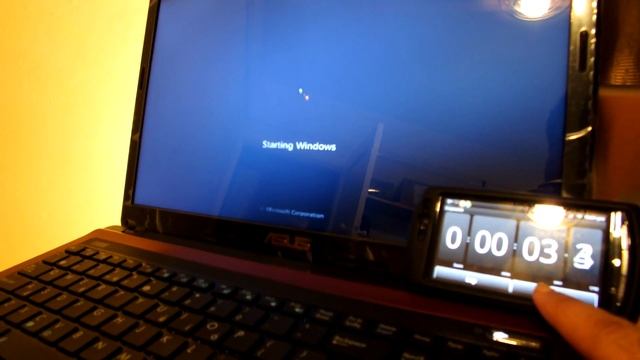 Asus A53 Laptop Core i7 Boot time with SSD turbo charged performance 8 Sec Boot смотреть онлайн