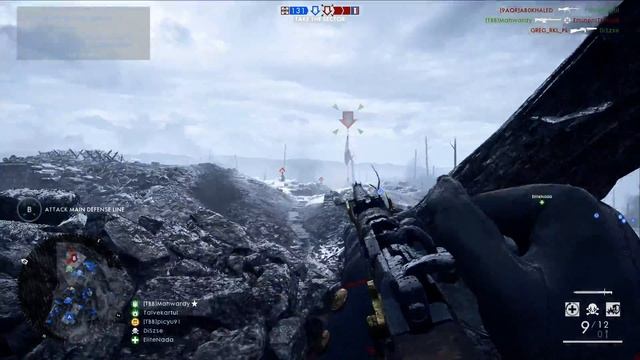 Battlefield 1 - Operations - Fort De Vaux - Scout Gameplay смотреть онлайн
