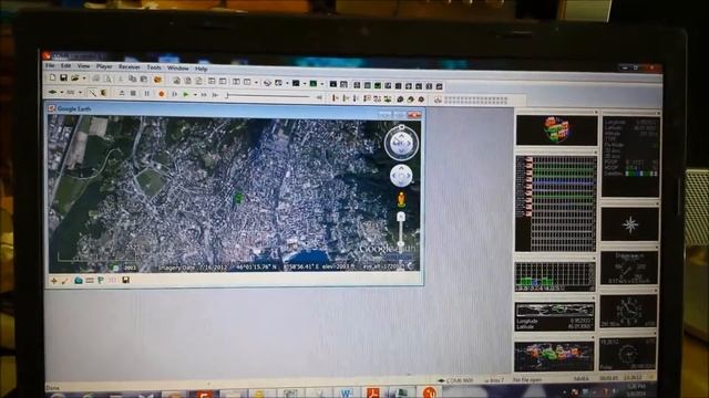 GPS test with U-center Ublox смотреть онлайн