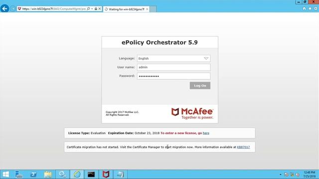 SHA1 & SHA2 certificate migration issue Resolved After up-gradation of McAfee ePO 5.9.1 смотреть онлайн