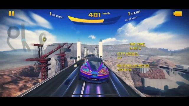 Asphalt 8, 9th Anniversary TLE Nevada, Pininfarina Battista Top-1% смотреть онлайн