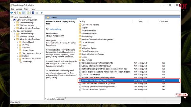 How to Disable " Registry Editor " Program in any Windows computer ? смотреть онлайн