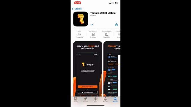 How to Download & Install Temple Wallet Mobile App on iPhone 2023? смотреть онлайн