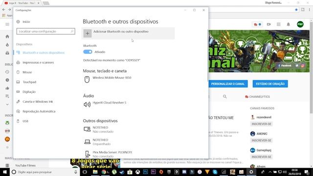 Como conectar o controle de Xbox One no PC Windows 10 via Bluetooth смотреть онлайн