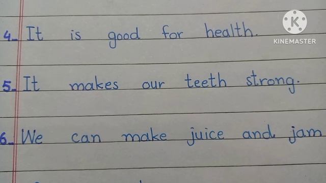 Essay(My favorite fruit) in English. Ten lines essay on Apple.essay on apple.#studytime#study#easy смотреть онлайн