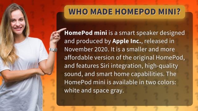 Who made HomePod mini? смотреть онлайн