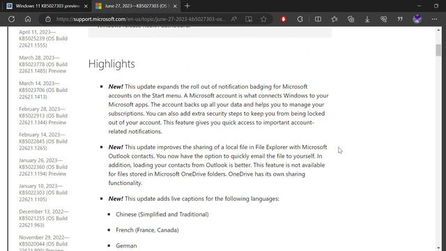 Windows 11 KB5027303 preview update enables new Moment 3 features Personal Microsoft Edge 2023 смотреть онлайн