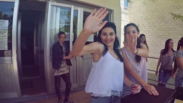 Школьный вальс , репетиция. 11кл 18 сш. 2018 г; ЛНР Северодонецк. Россия смотреть онлайн