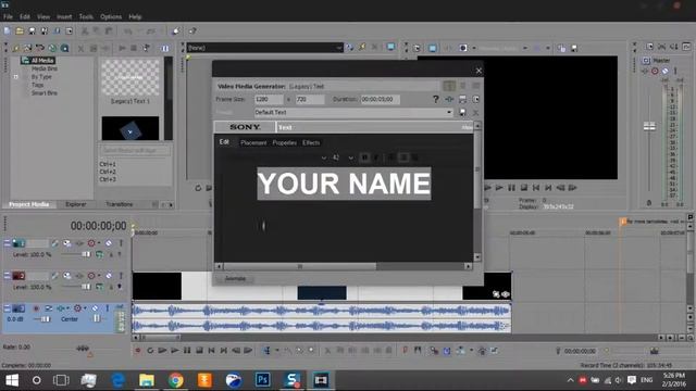 How to make a Sony Vegas Intro [ For All Versions ] смотреть онлайн