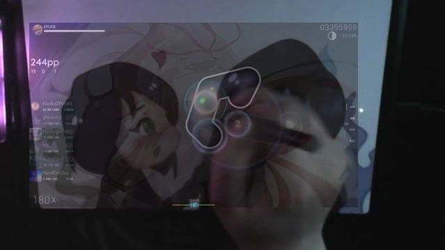 osu! mapped out on Wacom CTL 672 смотреть онлайн