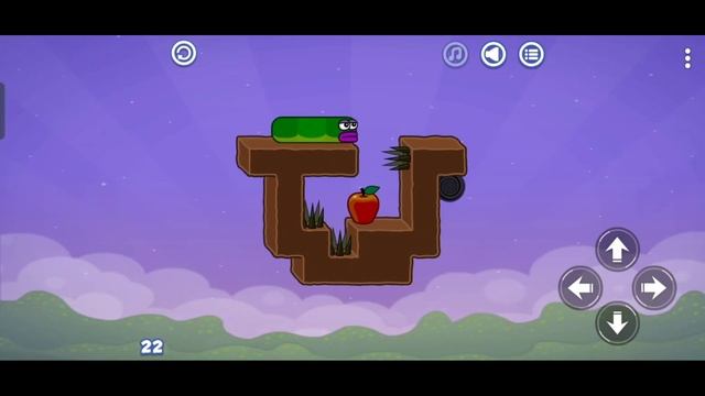 Apple Worm hard level Challenge ✌️✌️ ! Lizzardo Gaming 💥 смотреть онлайн
