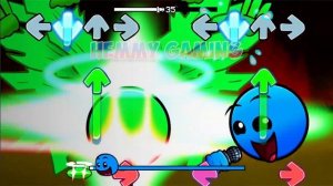 FNF Geometry Dash 2.0 vs Geometry Dash 2.2 Sings Confronting Yourself | Fire In The Hole FNF Mods