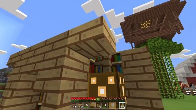 Minecraft Windows 10 Edition - Enchanting Building Build смотреть онлайн