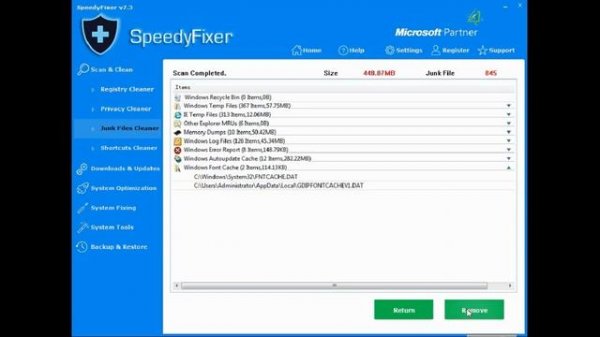 How to use SpeedyFixer to fix windows errors