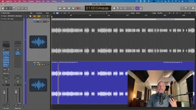 How to Edit & Mix Killer Voiceovers in Logic Pro смотреть онлайн
