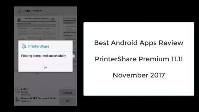 Best Android Apps Review, PrinterShare Premium 11.11 смотреть онлайн