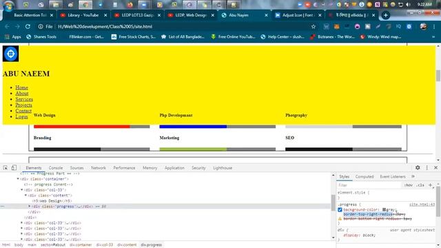 LEDP, Web Design Development, Manikganj, Batch-01, Class-06 | Part-01 смотреть онлайн