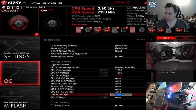 Entendiendo la BIOS de MSI MPG Z390I Gaming Edge AC y Overclock DDR4 4400 MHz смотреть онлайн