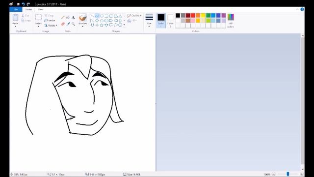 MS Paint Touchpad Doodle {Speedpaint} смотреть онлайн