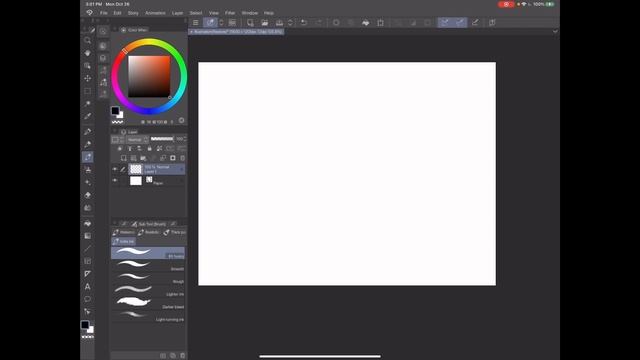 Beginner Clip Studio Paint on Ipad UI Tutorial ( old video, new down below / Part 1) смотреть онлайн