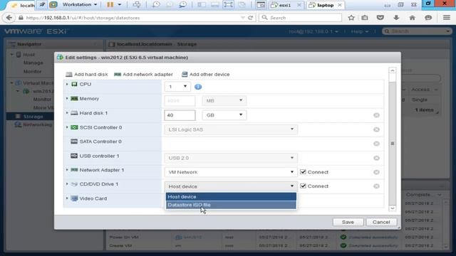 04 Installing VM in ESXI - VMWARE Tutorial In Bengali смотреть онлайн