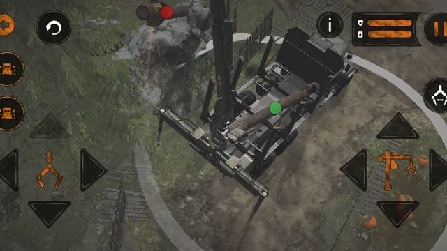 Crane Operator - Mud Runner Mobile -iOS 15 #mobilegames #mudrunner #iphone