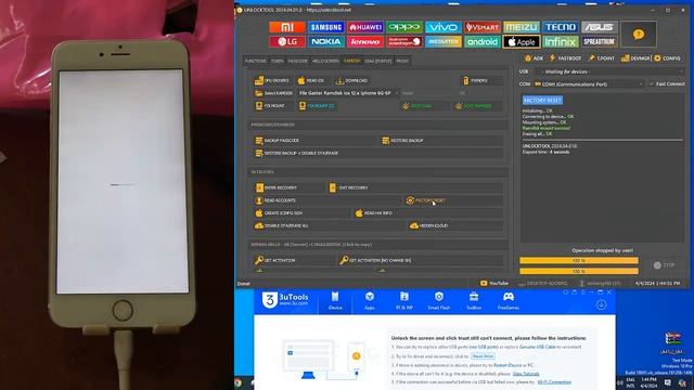 Iphone is disabled connect to iTunes and Device locked by iCloud too, Now Fix 100% смотреть онлайн