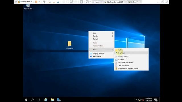 Creation of Users, Groups Managing Computers, Organizational Unit and Sharing Folder on Network смотреть онлайн