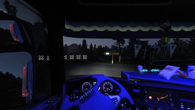 ETS2 - Scania Streamline R730 - Frozen Hake to Oslo смотреть онлайн