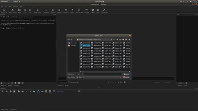 ShotCut Tutorial: How To Extract Audio From Video Files.