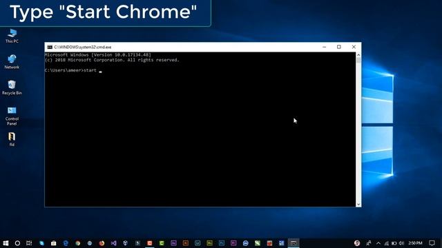 Windows CMD commands | How to start Google Chrome with cmd смотреть онлайн