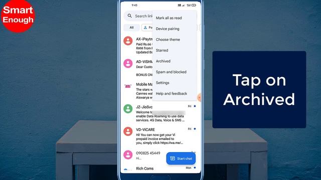 How to View & Delete Archived messages on Android? смотреть онлайн