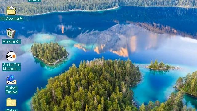 Windows 98 Startup and Shutdown with the Microsoft Bing wallpaper of the day 12th March 2021 смотреть онлайн