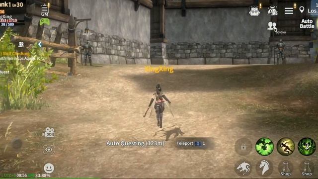 RebirthM Gameplay Android / iOS Max Graphics (Open World MMORPG) смотреть онлайн